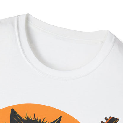 Guitar Hero Cat T-Shirt
