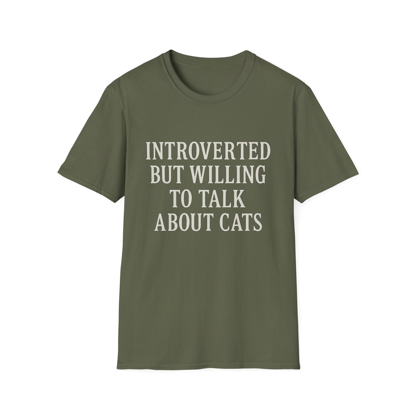 Introverted Cat Lovers T-Shirt