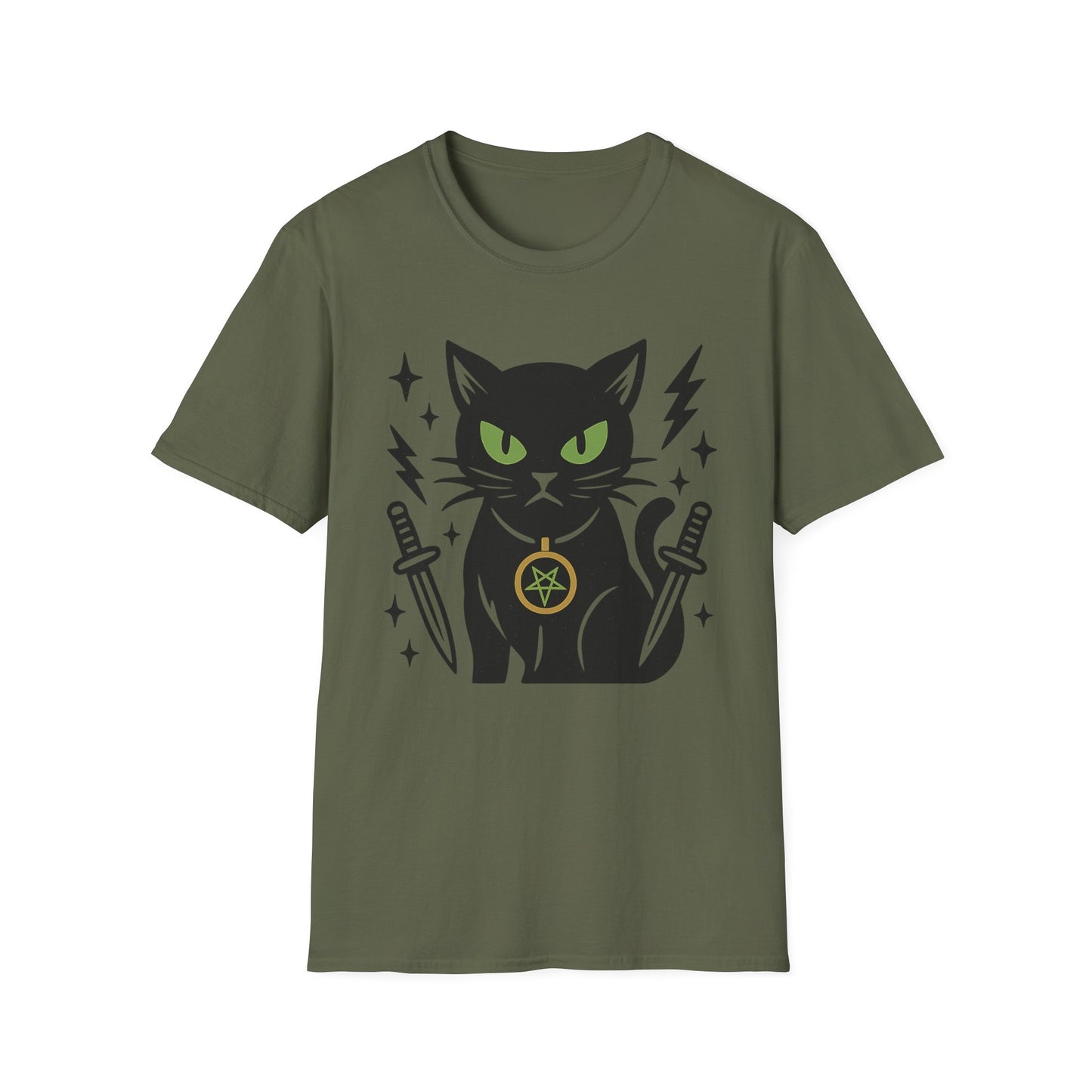 Dagger Cat T-Shirt