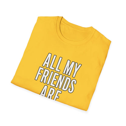 All My Friends Cat T-Shirt