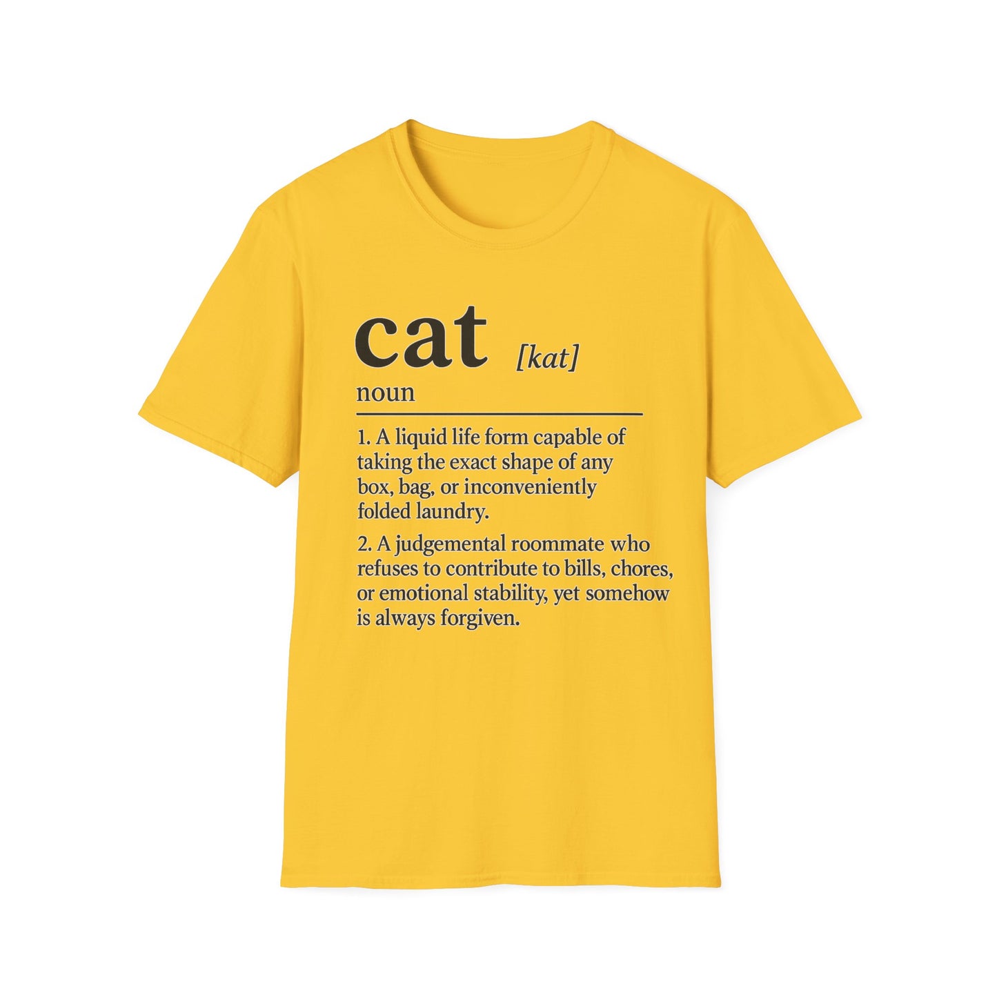 Cat Defintion Roommate T-Shirt