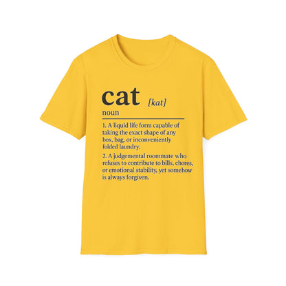 Cat Defintion Roommate T-Shirt