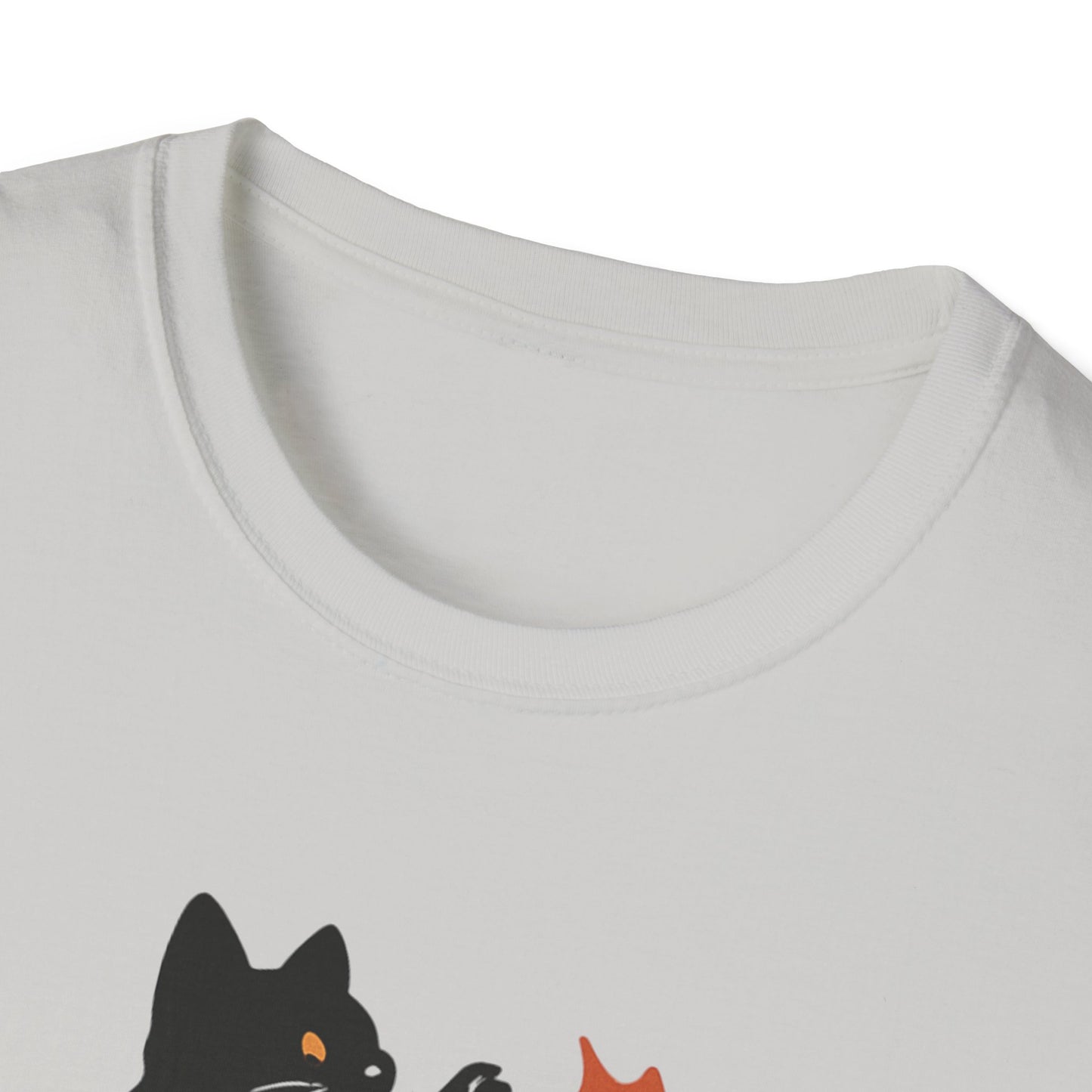 Black Cats Love Fall T-Shirt