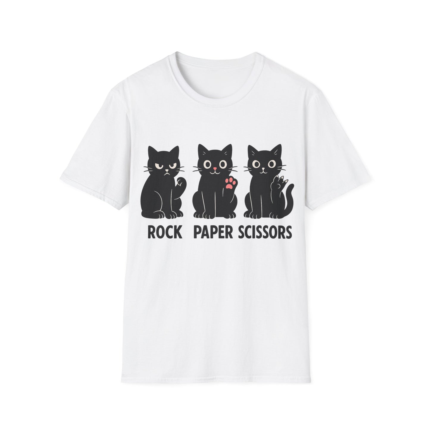 Rock Paper Scissors Kittens T-Shirt