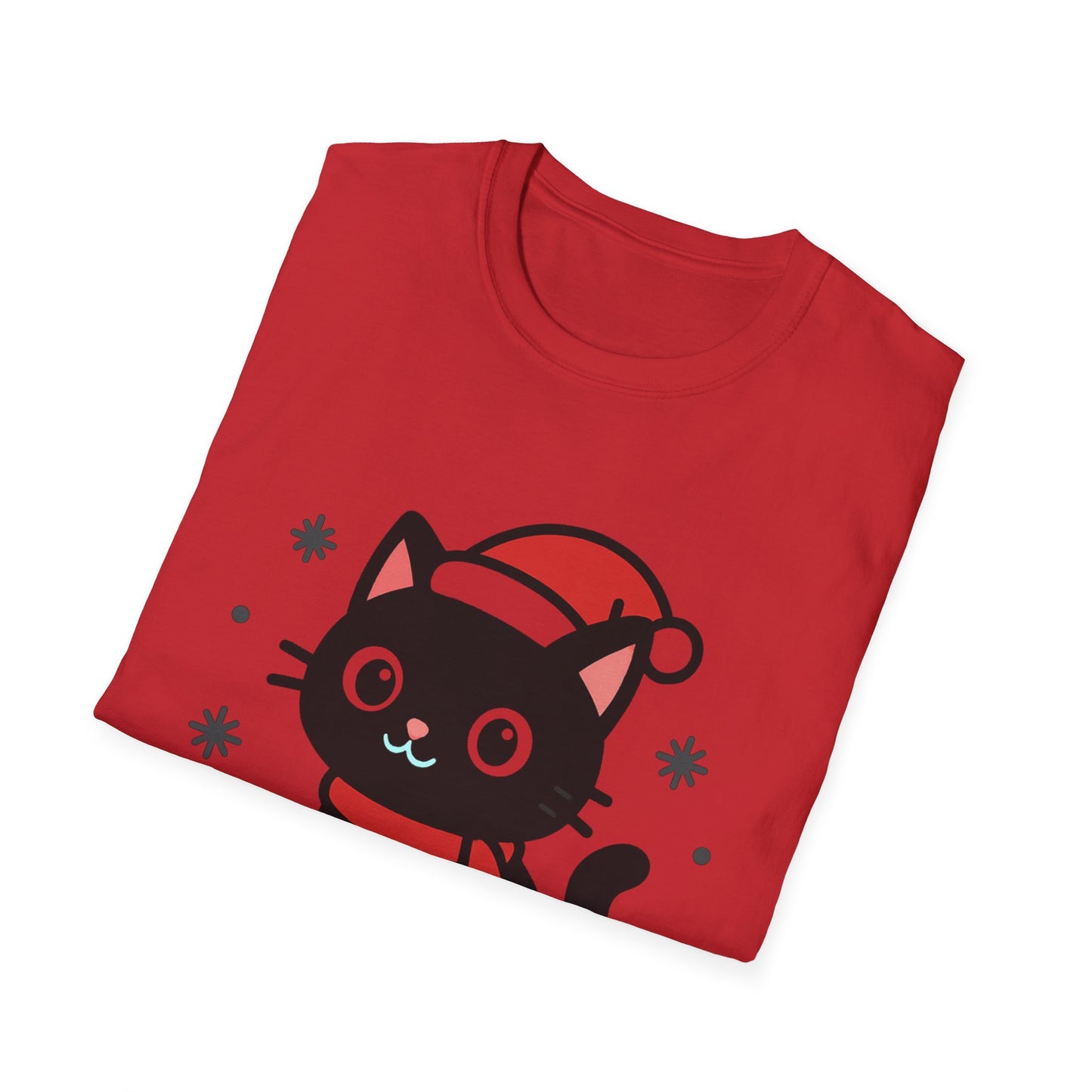 Kawaii Kitten 1st Christmas T-Shirt