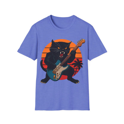 Fierce Rockin' Cat T-Shirt