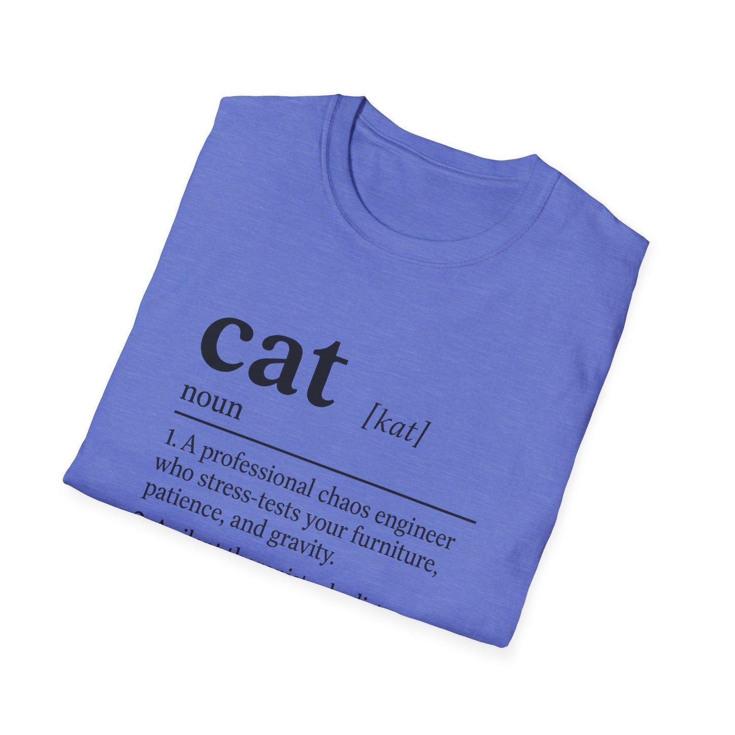Cat Definition Therapist T-Shirt