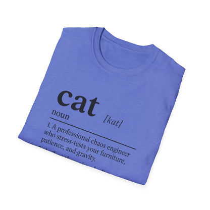 Cat Definition Therapist T-Shirt
