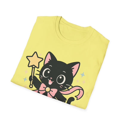 Anime Cat Soaring T-Shirt
