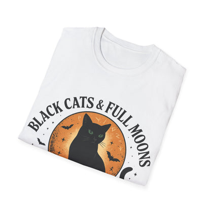 Black Cats Full Moons T-Shirt