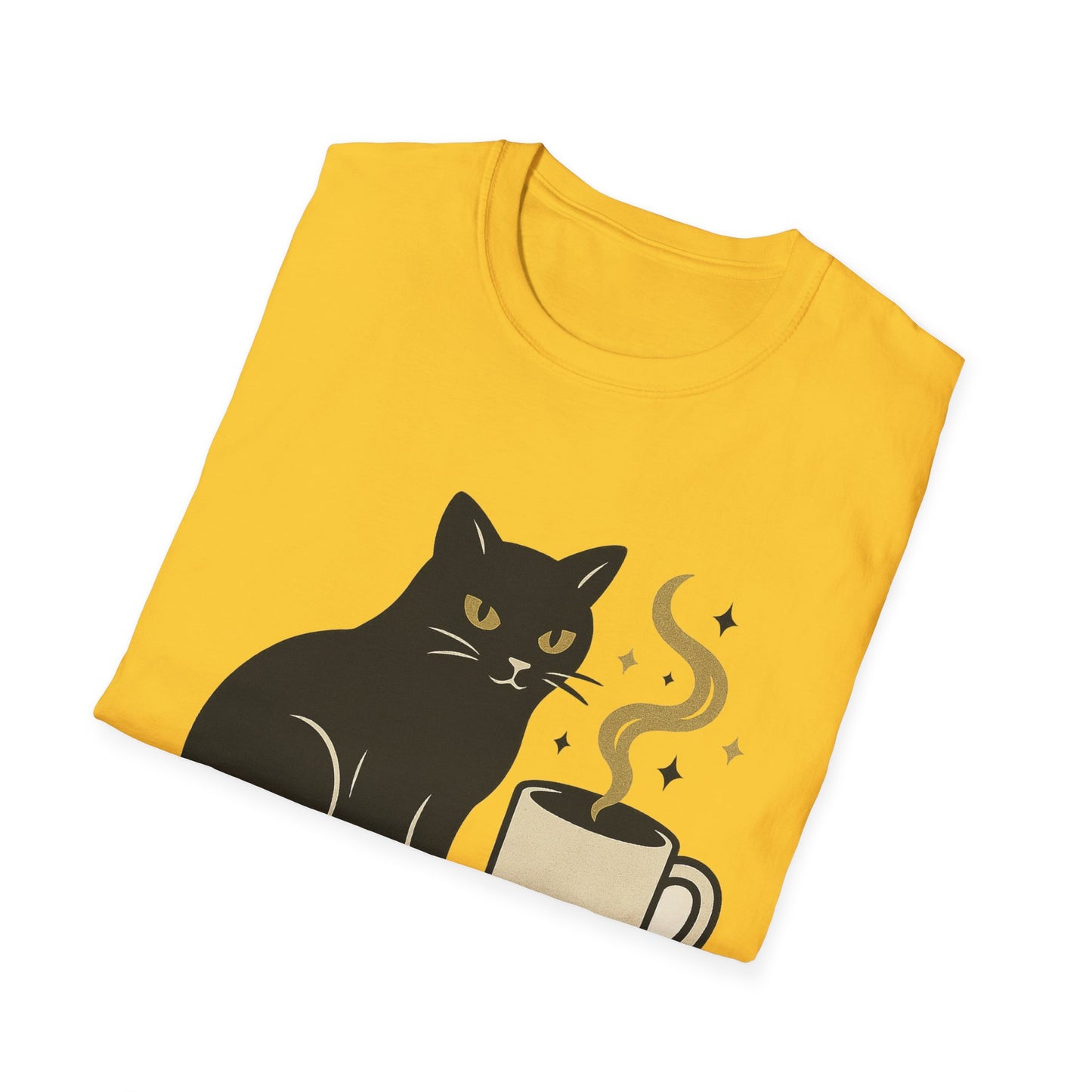 Caffeine & Black Cats T-Shirt