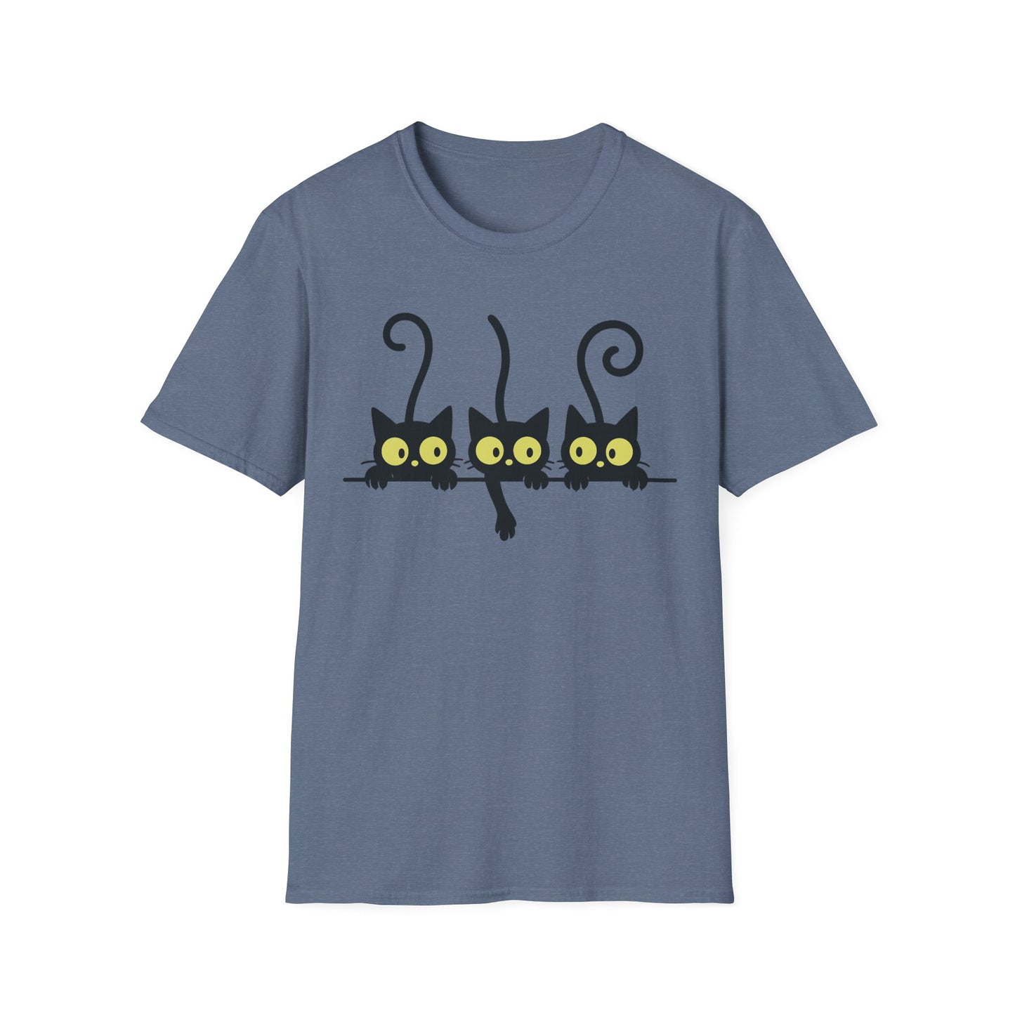 Curious Black Cats T-Shirt