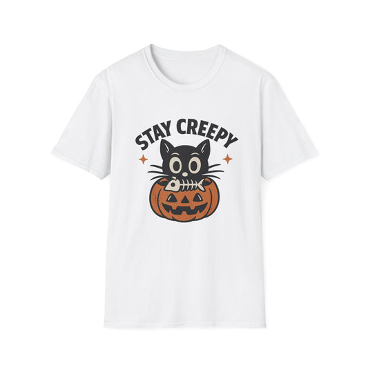 Stay Creepy Cat T-Shirt