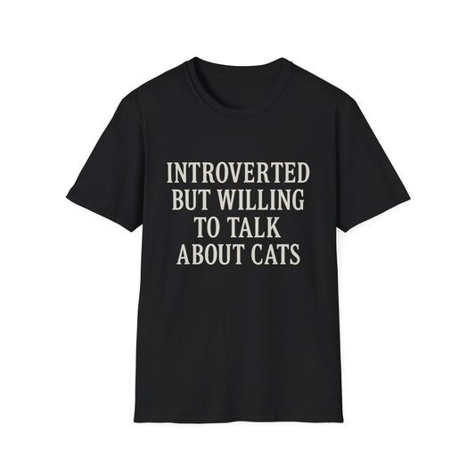 Introverted Cat Lovers T-Shirt