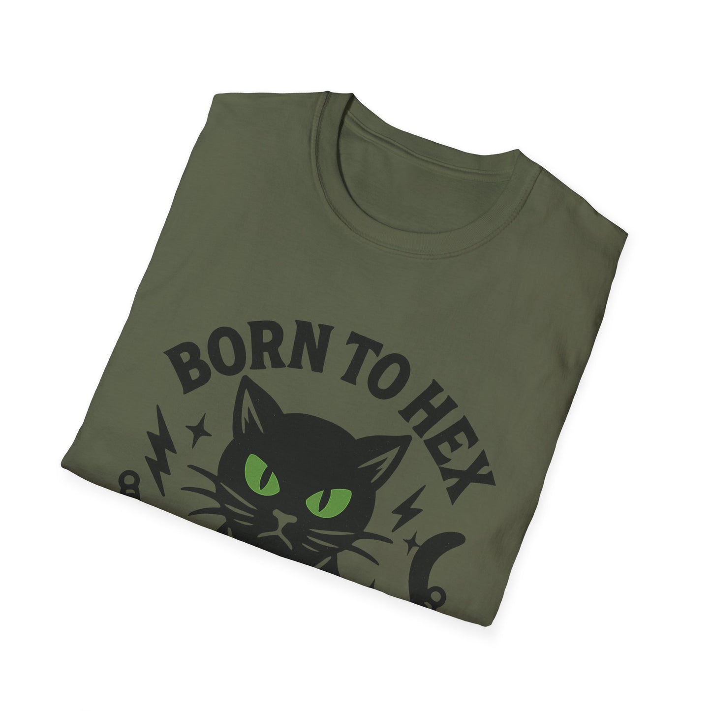 Black Cat Hex T-Shirt