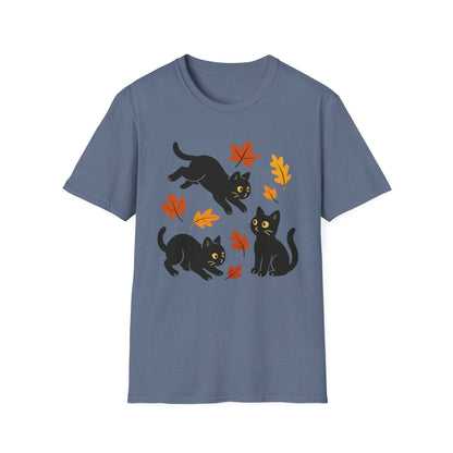 Playful Autumn Kittens T-Shirt