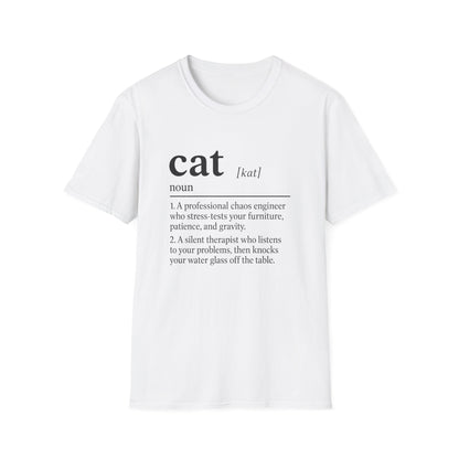 Cat Definition Therapist T-Shirt