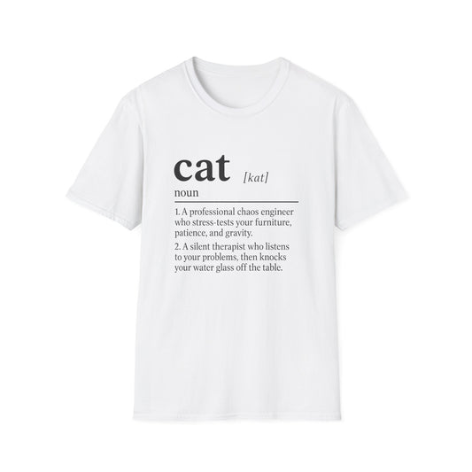 Cat Definition Therapist T-Shirt