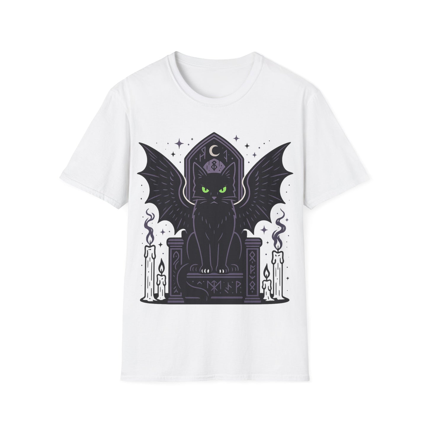 Mystical Cat on Throne