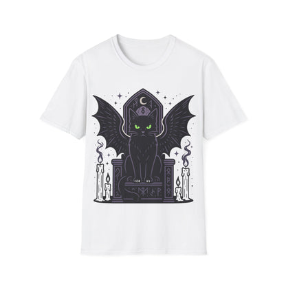 Mystical Cat on Throne