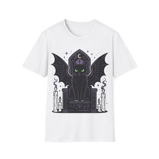 Mystical Cat on Throne