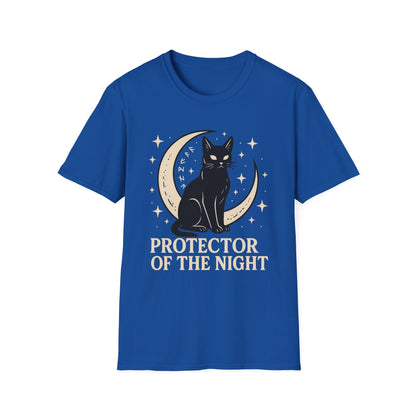 Night Protector Cat T-Shirt