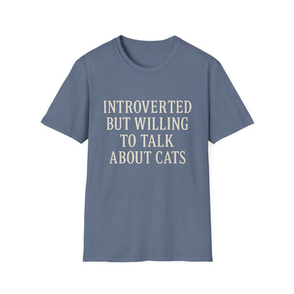 Introverted Cat Lovers T-Shirt