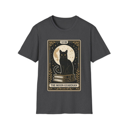 Tarot Moon Guardian Cat T-Shirt