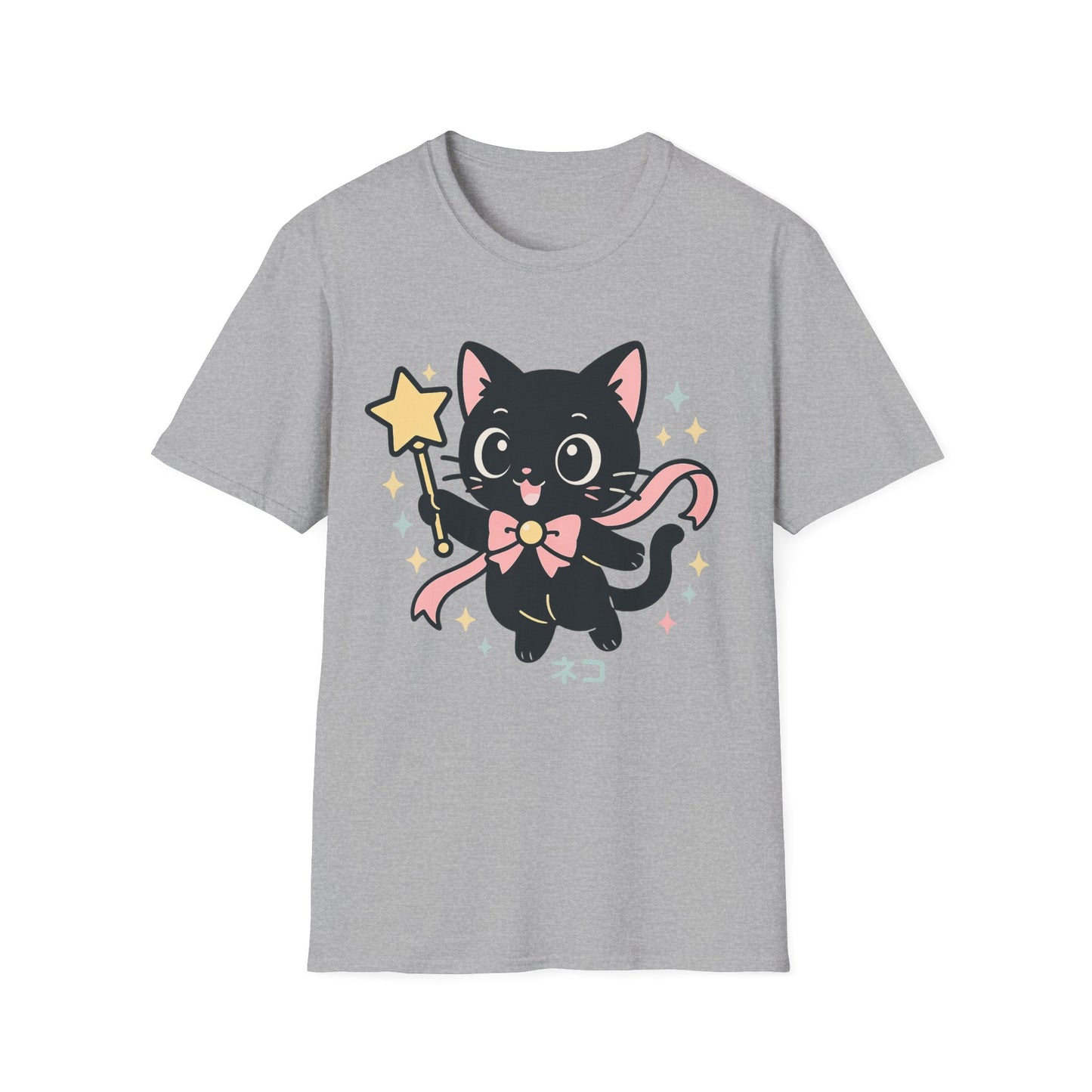 Anime Cat Soaring T-Shirt