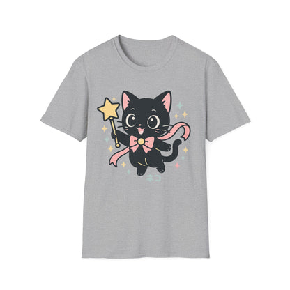 Anime Cat Soaring T-Shirt