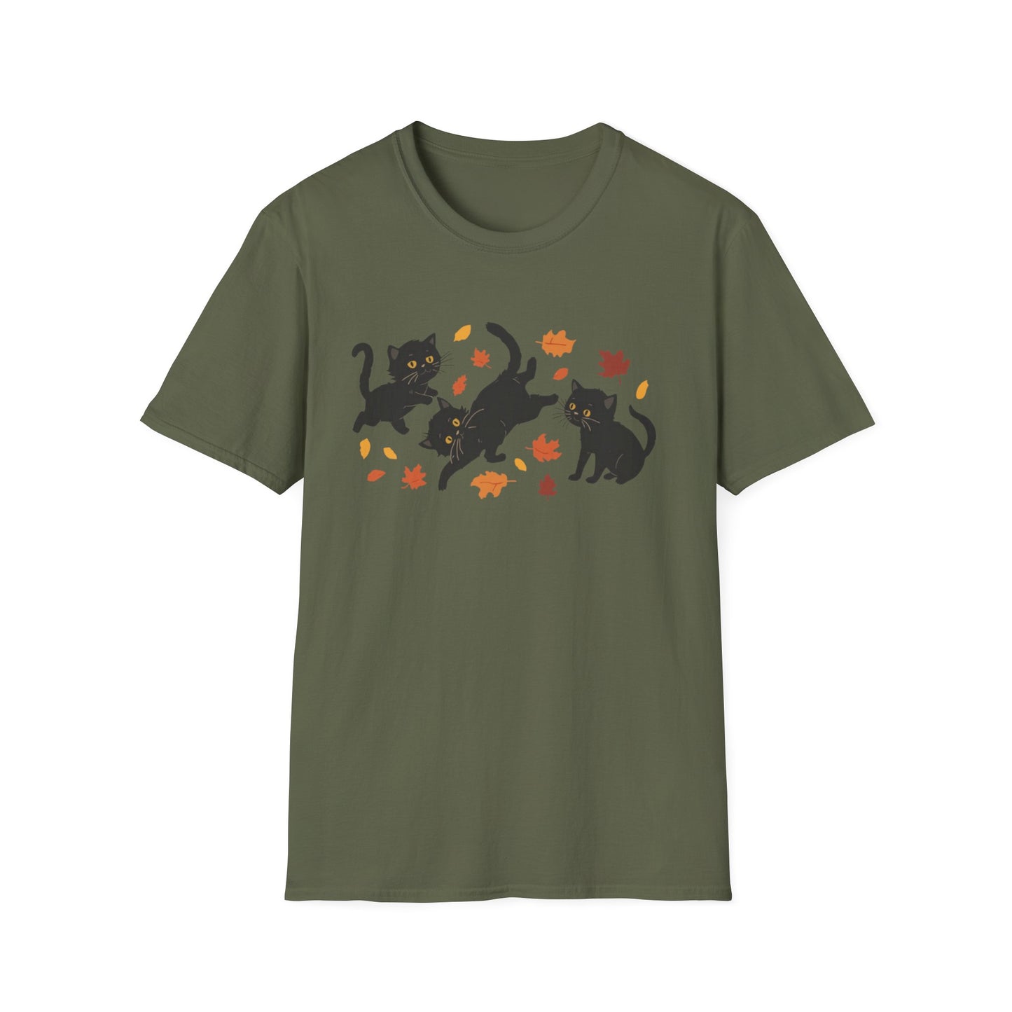 Kitten Fall Frolic T-Shirt
