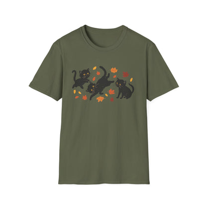 Kitten Fall Frolic T-Shirt