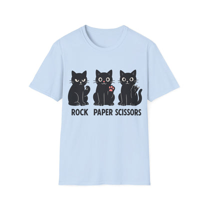 Rock Paper Scissors Kittens T-Shirt