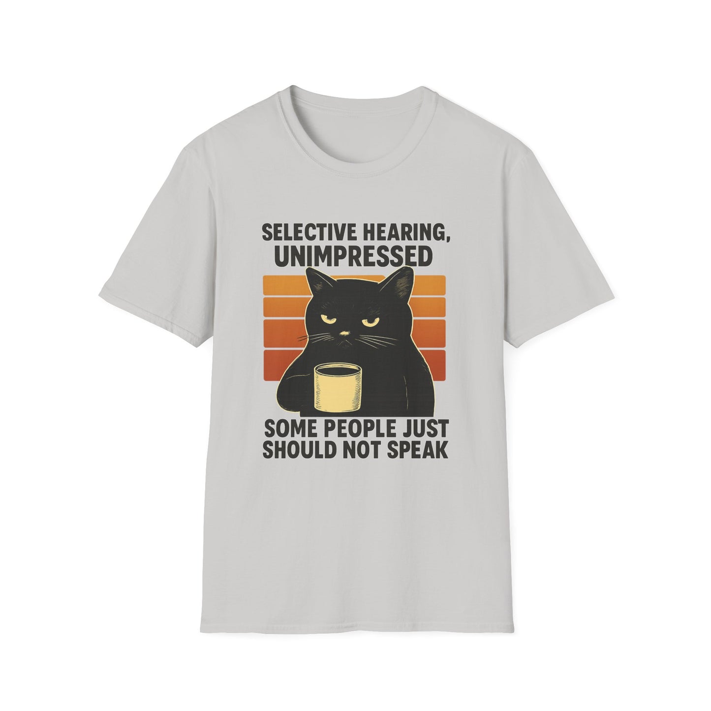 Selective Hearing Cat T-Shirt