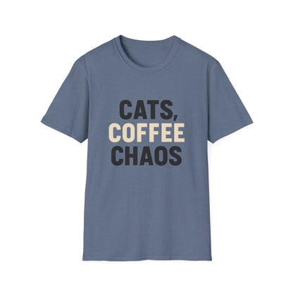 Cats Coffee Chaos T-Shirt