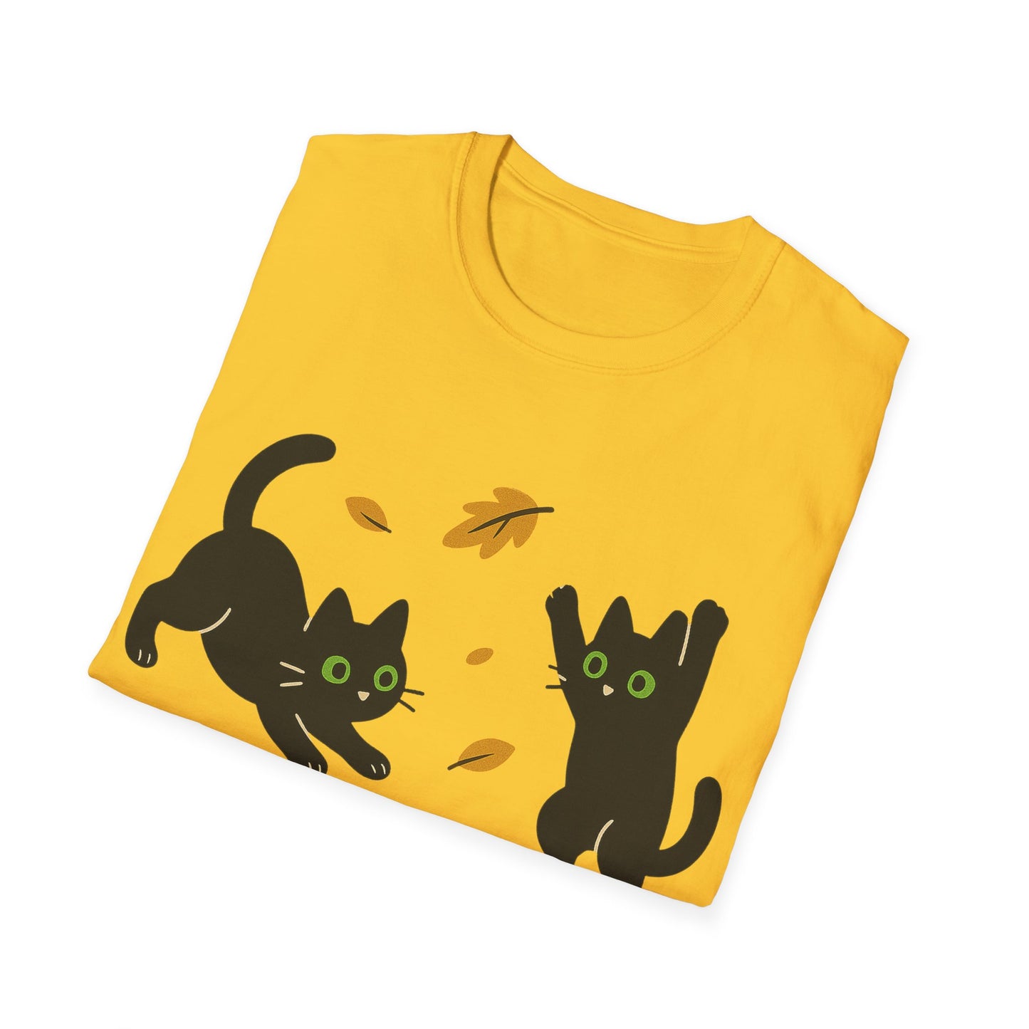 Fall Kittens Playing T-Shirt