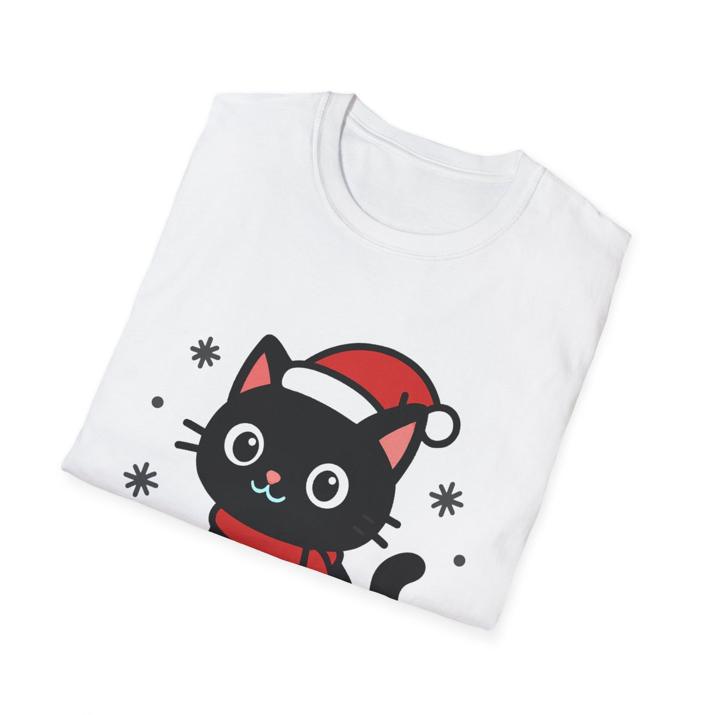 Kawaii Kitten 1st Christmas T-Shirt