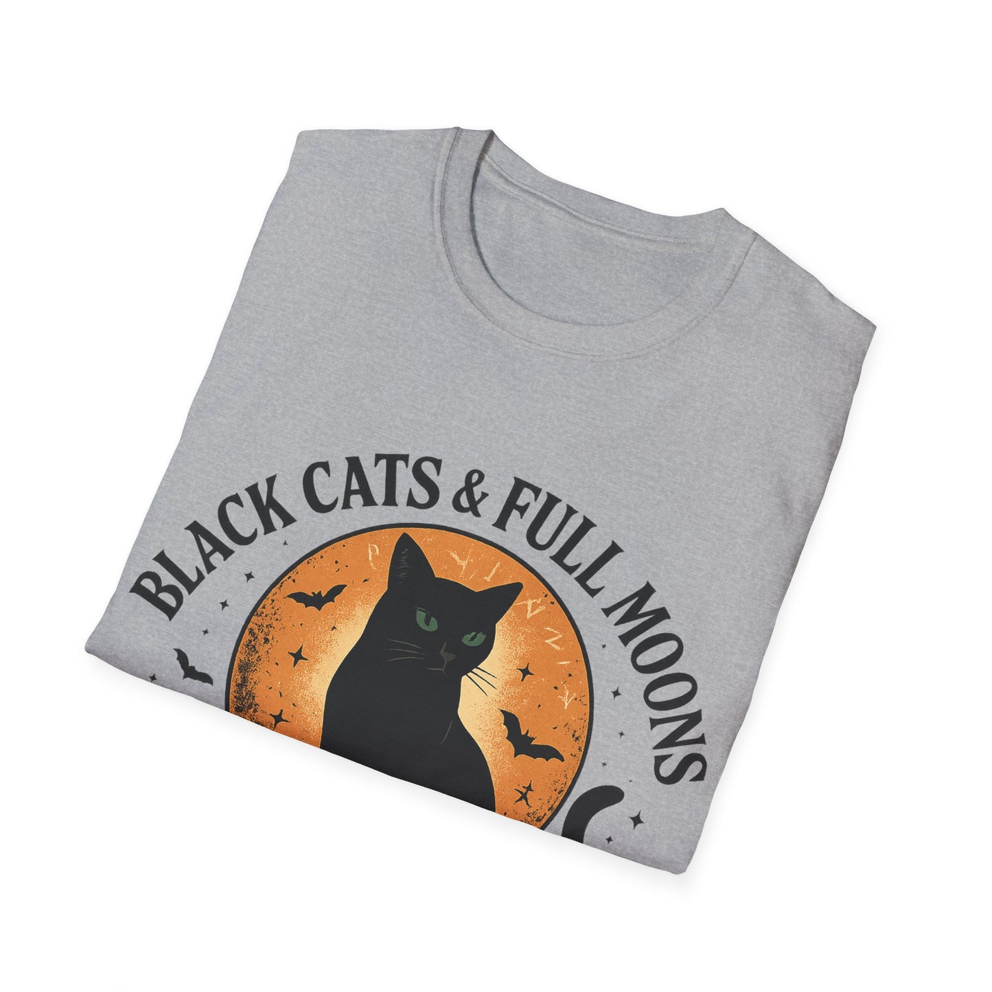 Black Cats Full Moons T-Shirt