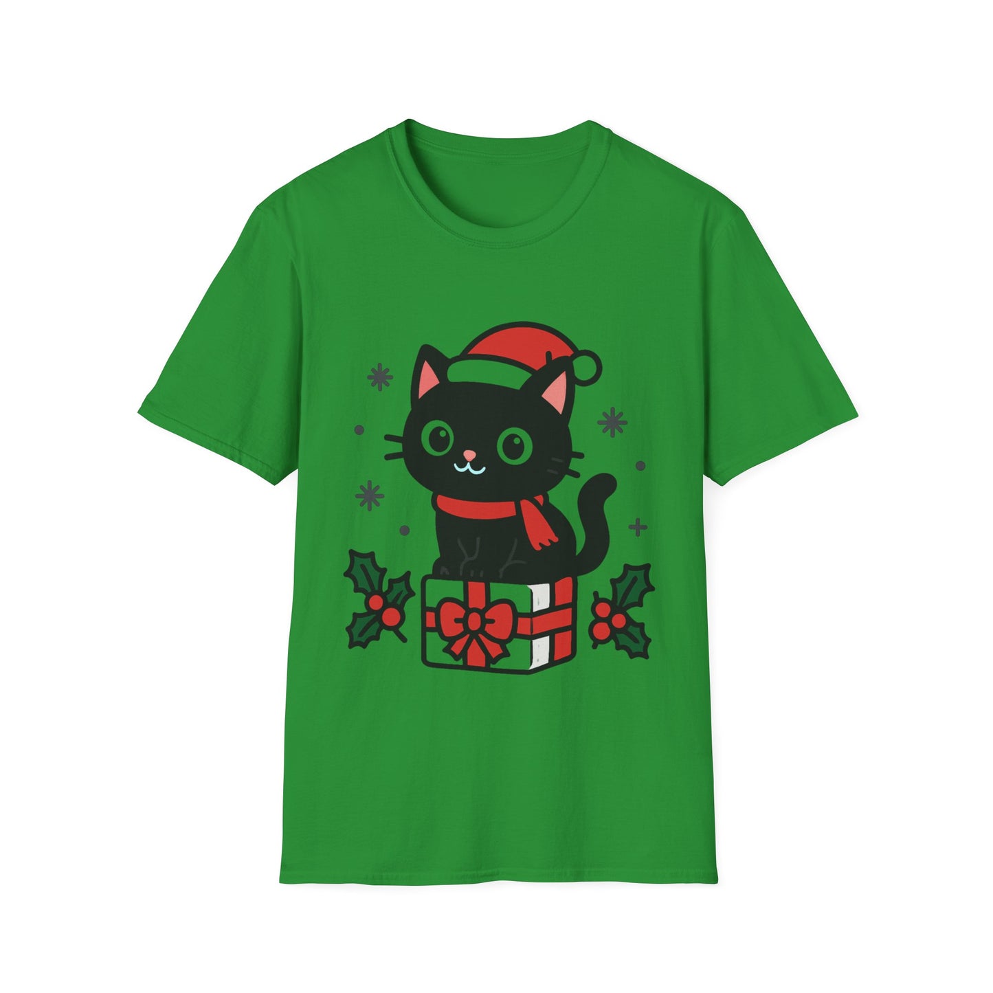 Kawaii Kitten 1st Christmas T-Shirt