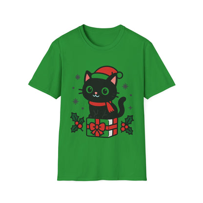 Kawaii Kitten 1st Christmas T-Shirt