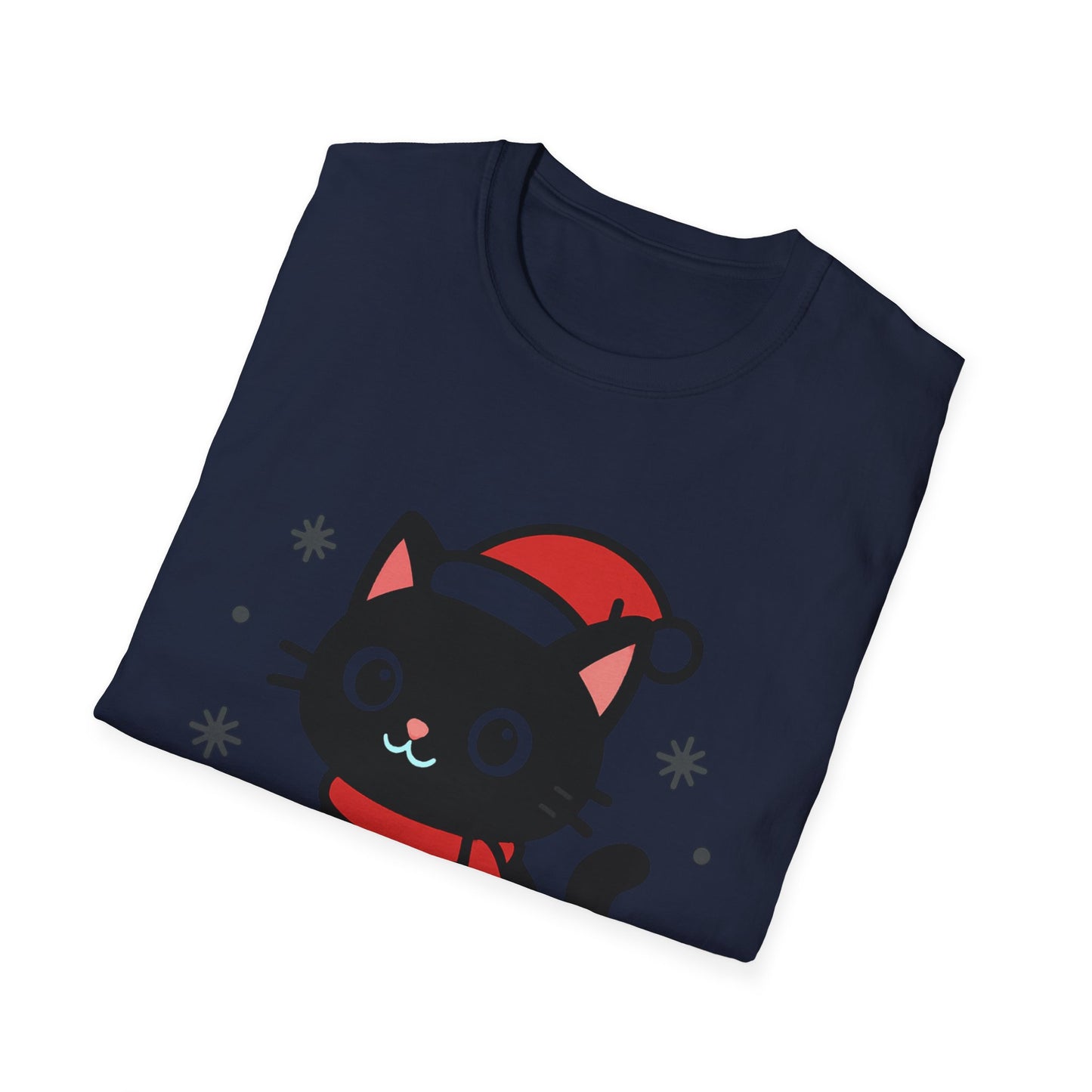Kawaii Kitten 1st Christmas T-Shirt