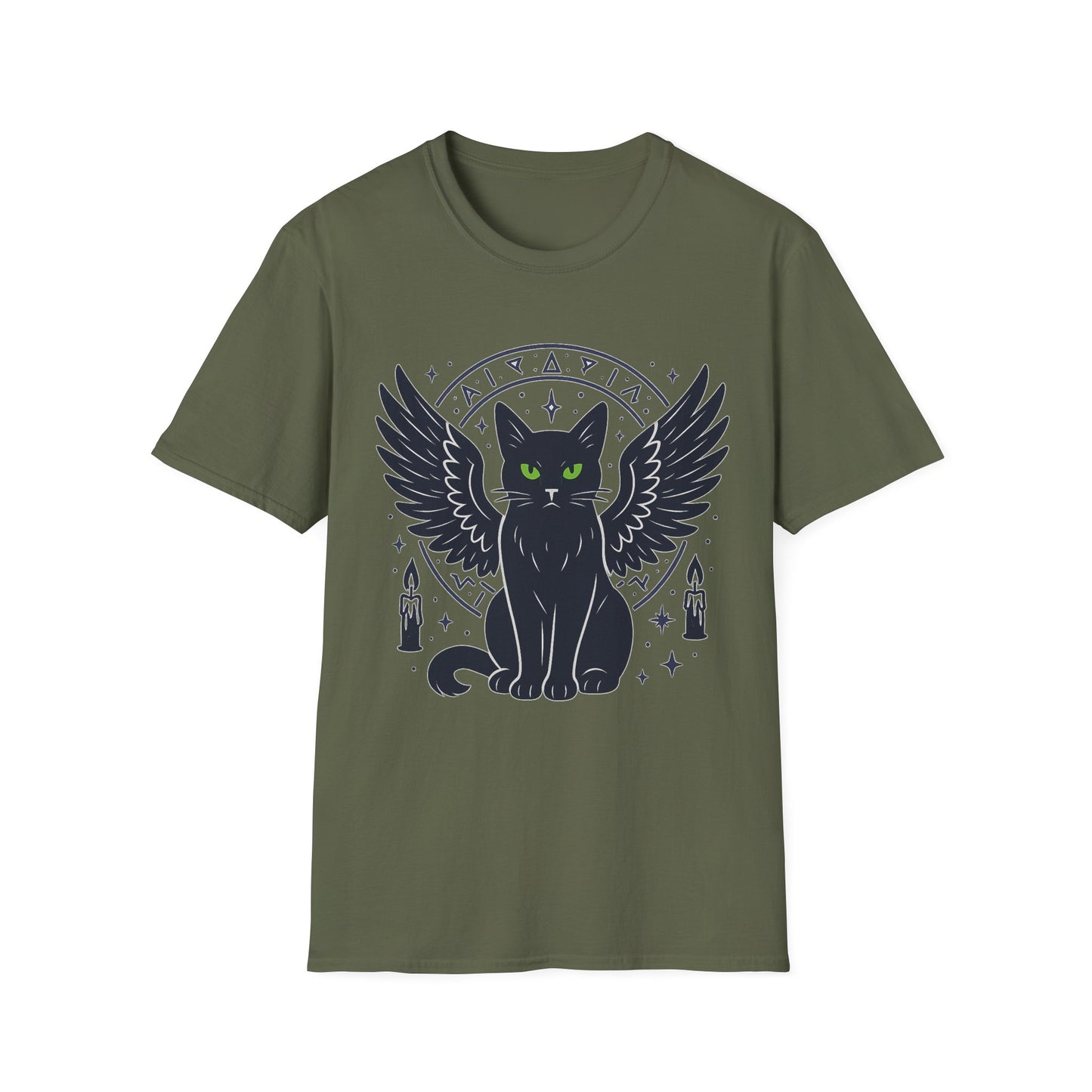 Gothic Winged Cat