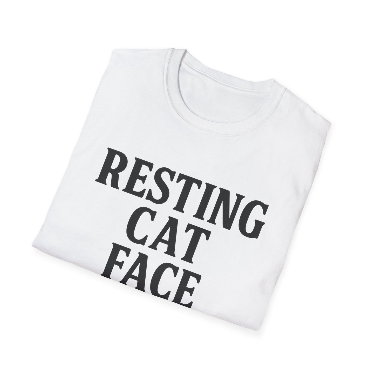 Resting Cat Face T-Shirt