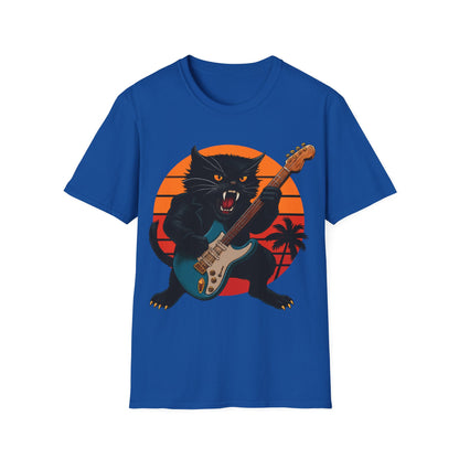 Fierce Rockin' Cat T-Shirt