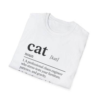 Cat Definition Therapist T-Shirt