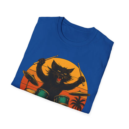 Drummer Cat T-Shirt
