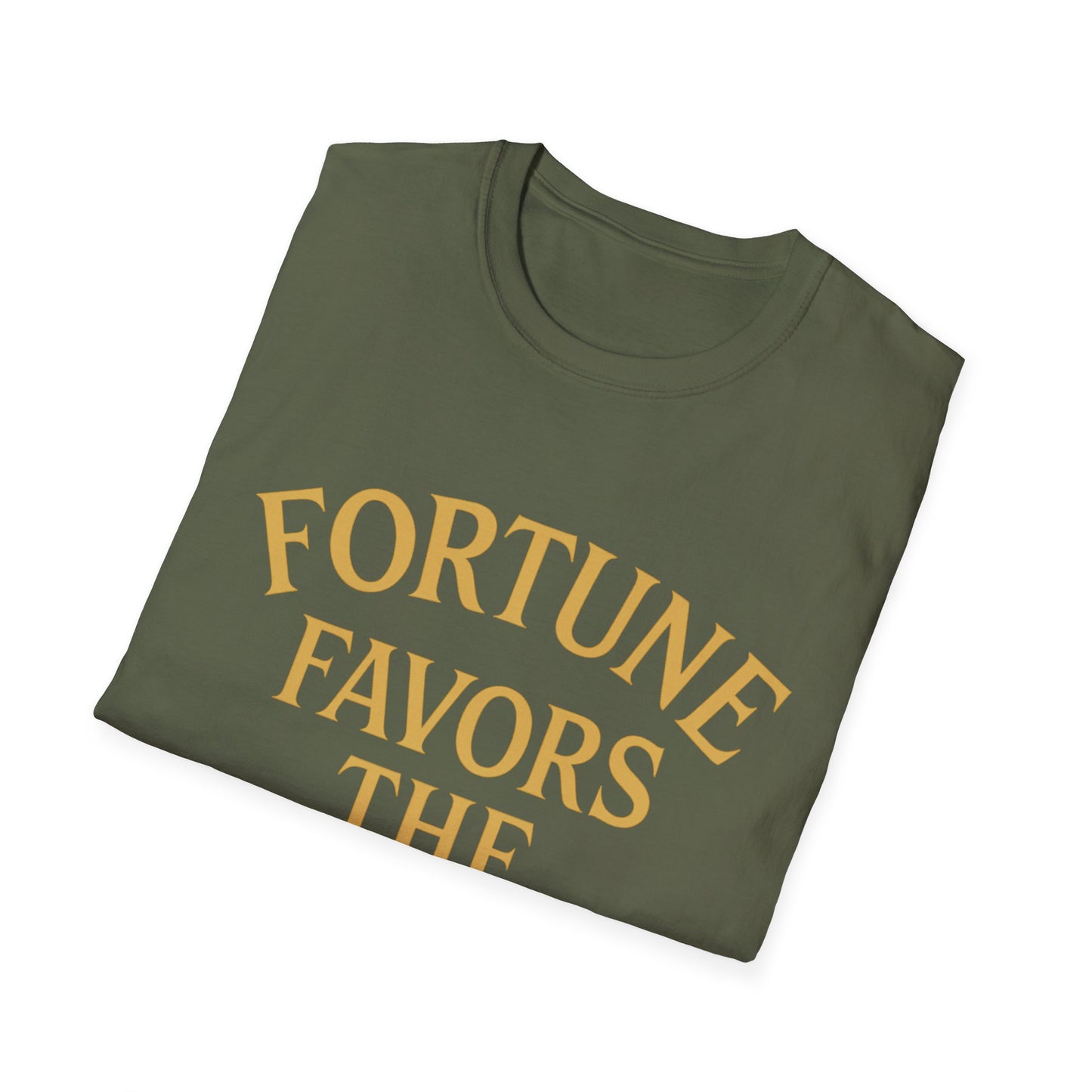 Fortune Favors Cat T-Shirt