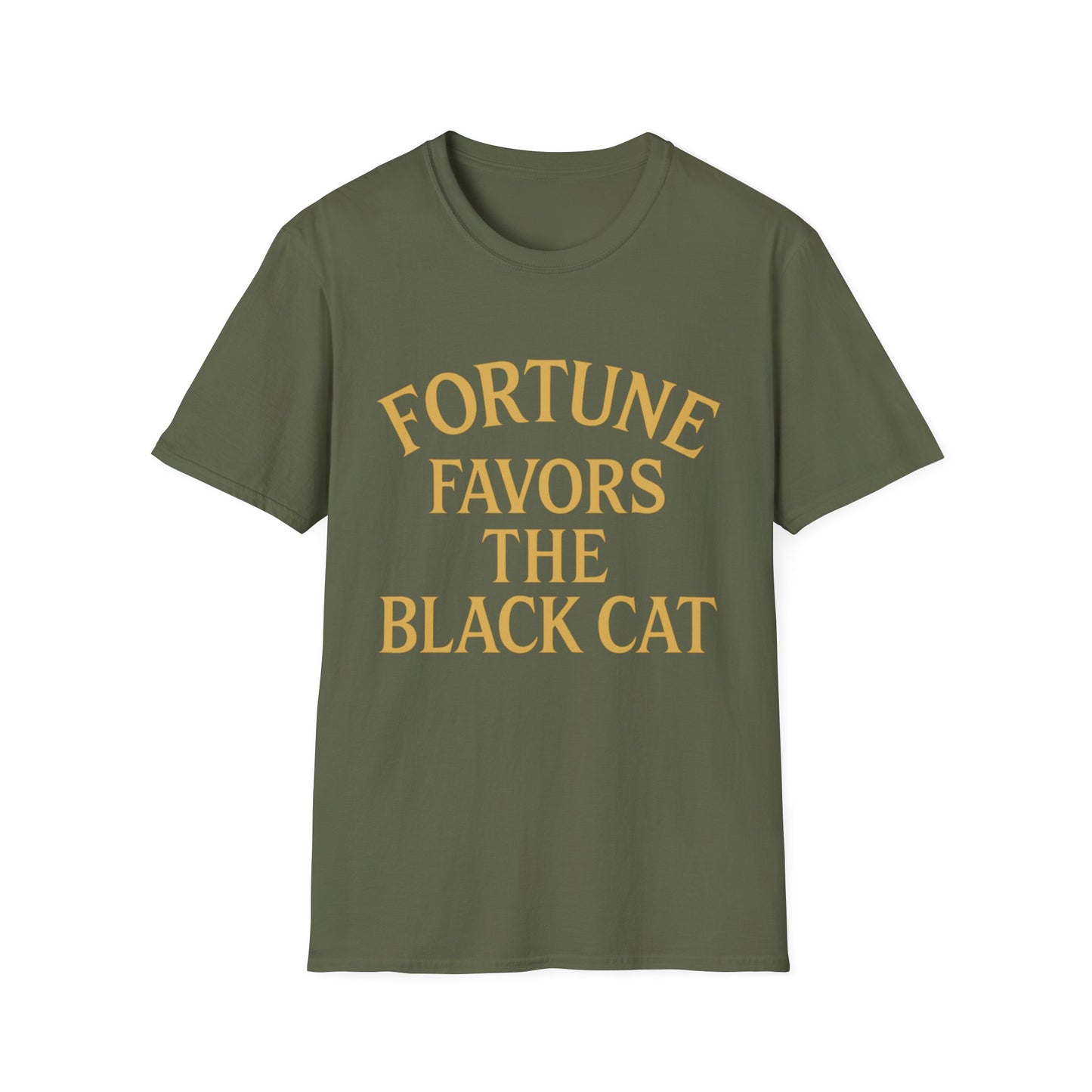 Fortune Favors Cat T-Shirt