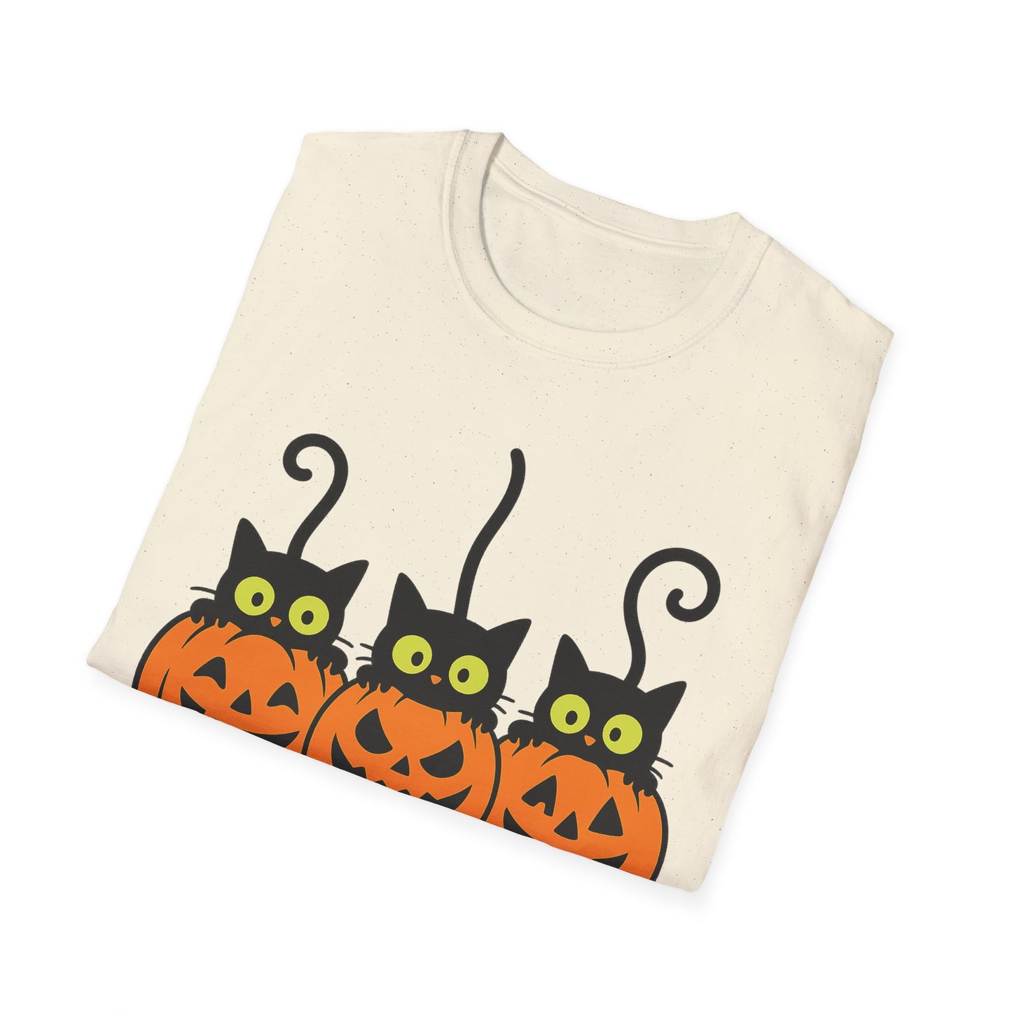 Halloween Cats and Pumpkins