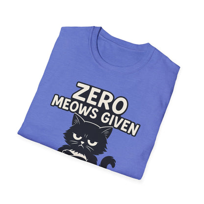 Zero Meows Given T-Shirt